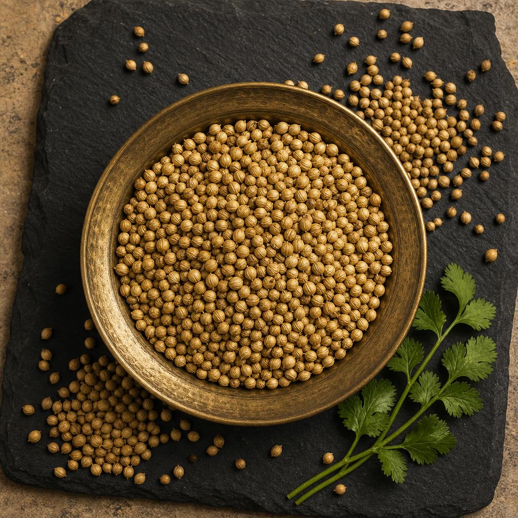 Dhaniya Raw (Whole Coriander Seeds)